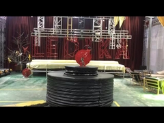 블랙 스틸 구조와 함께 중량 회전 및 리프팅 시스템