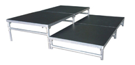 접이식 알루미늄 단계 플래트홈/옥외 이동할 수 있는 단계 18mm 합판 간격