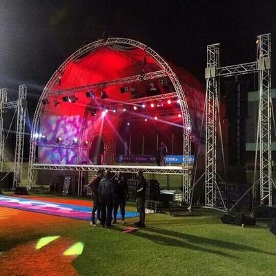 Professional Grade Aluminum Stage Roof Truss for Trade Show and Event Structures