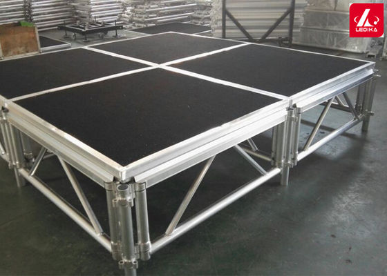Multifunctional and Durable Aluminum Stage Platform for Events and Performances