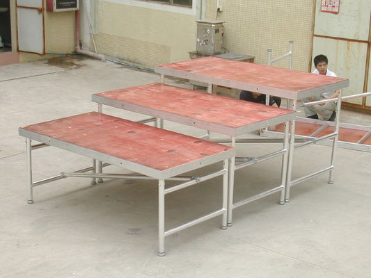 Adjustable Height Aluminum Stage Platform for Versatile Event and Performance Needs