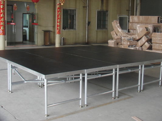 Adjustable Height Aluminum Stage Platform for Versatile Event and Performance Needs