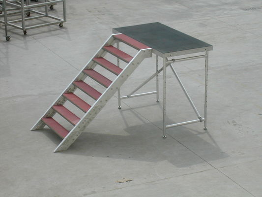 Adjustable Height Aluminum Stage Platform for Versatile Event and Performance Needs