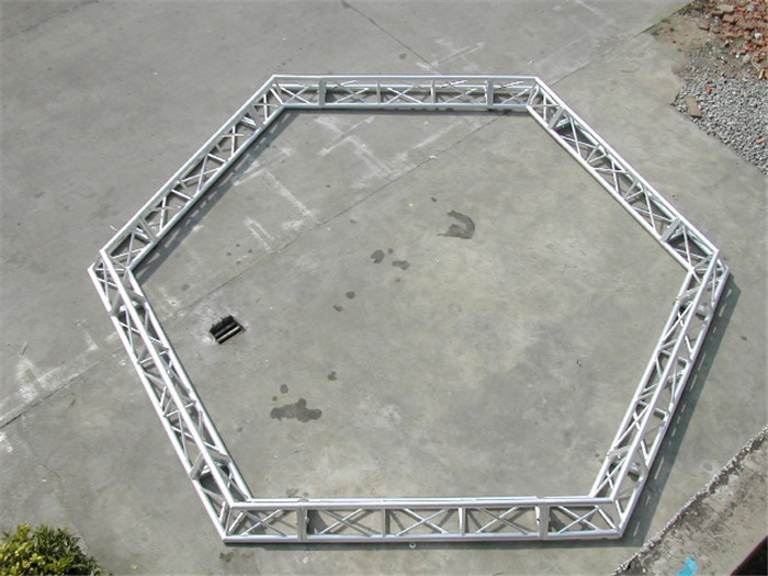 연주회를 위한 6각형 8각형 정연한 원형 트러스 알루미늄 300X300 mm